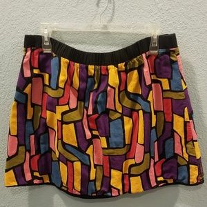 Double face skirt